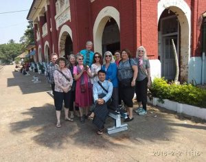 photo of group tour at Kyit Myint Dine Train Station, Yangon