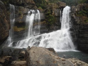 photo of waterfall in chin state