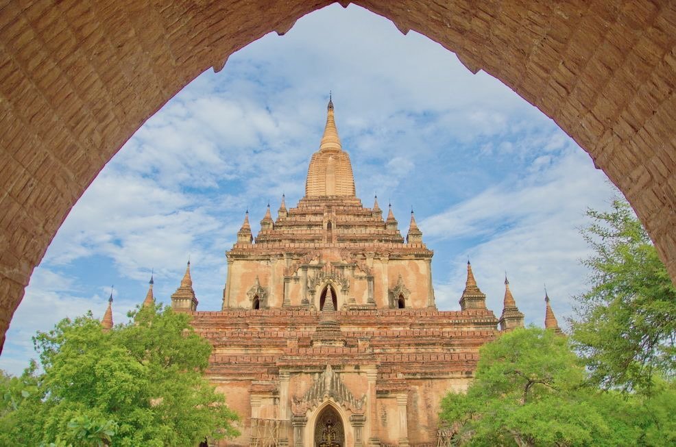 Sulamuni Temple in Bagan