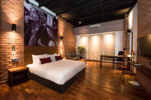 Photo of Junior Suite room at the loft hotel with lighting