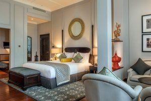 suite room at strand hotel, luxury hotels in yangon