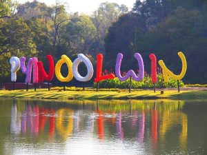 photo of Pyin Oo Lwin flower words and lake