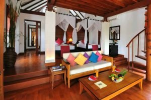 interior photo of Inle Lotus villa at Pristine Lotus Resort